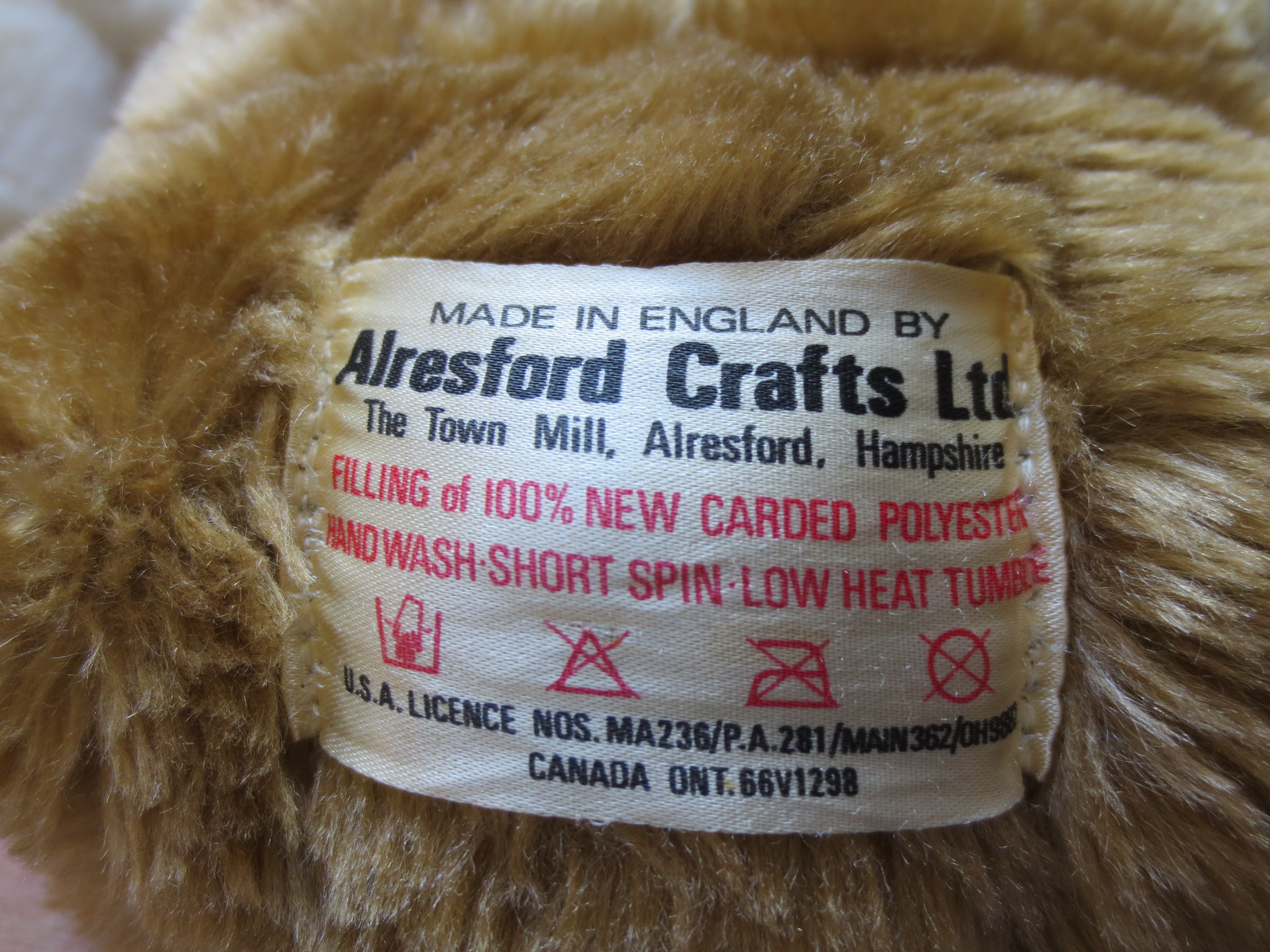 Alresford Crafts | Horace the Alresford Bear