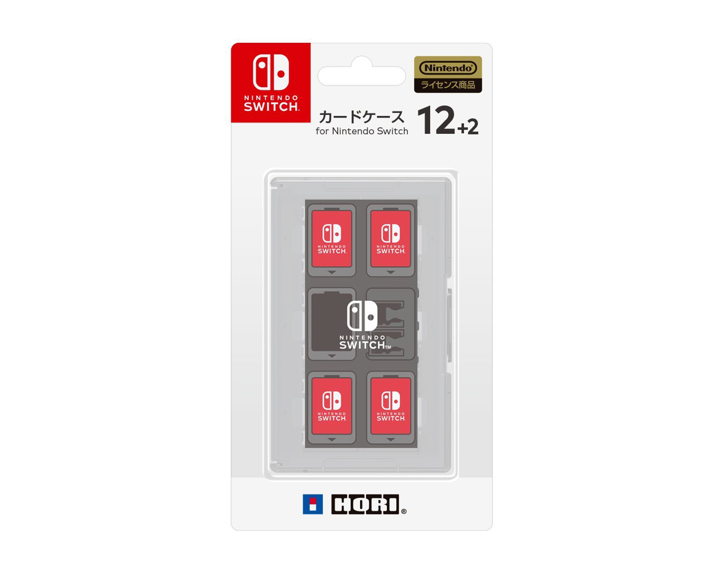 株式会社 HORI | カードケース12+2 for Nintendo Switch ホワイト