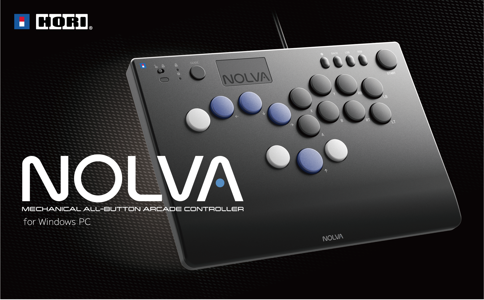 株式会社 HORI | NOLVA Mechanical All-Button Arcade Controller for