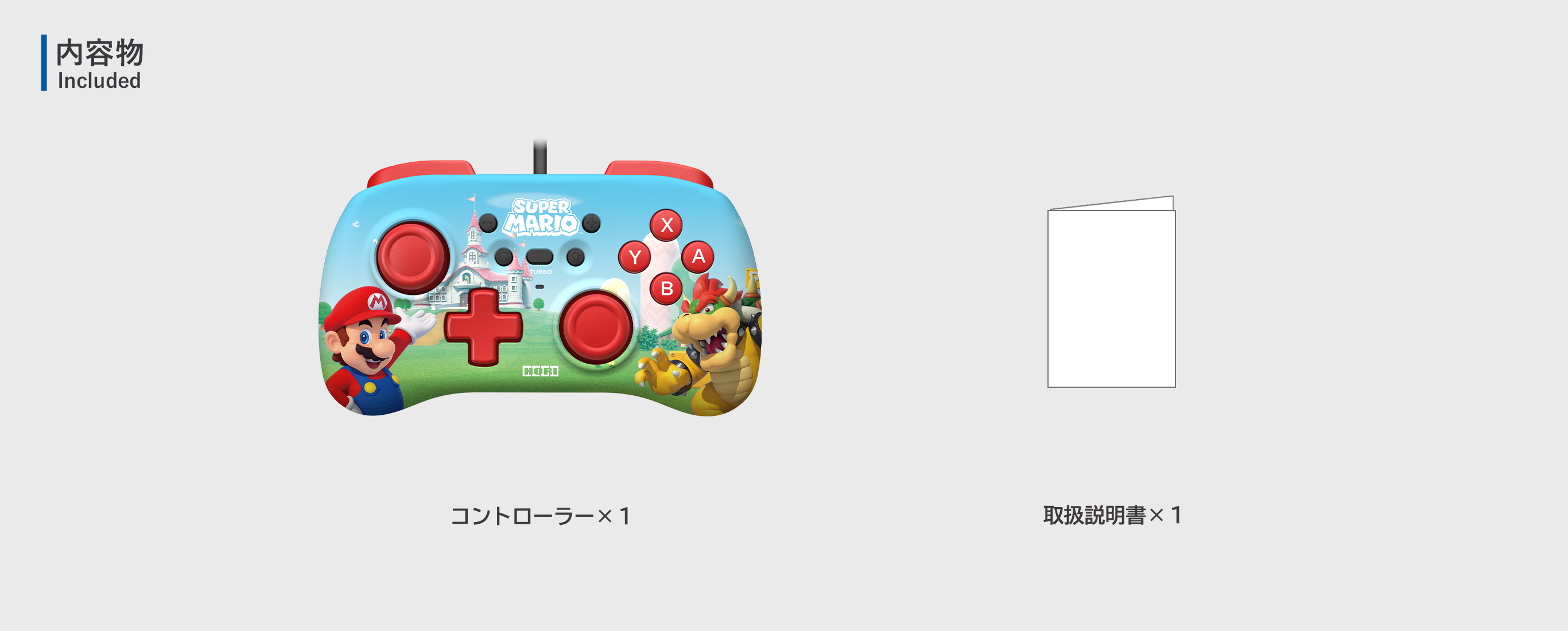 株式会社 HORI | ホリパッド ミニ for Nintendo Switch スーパーマリオ