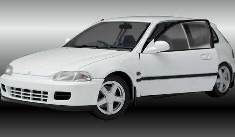 Solido 1:18 1991 Honda Civic (EG6) - White S1810401 – Horizon Diecast