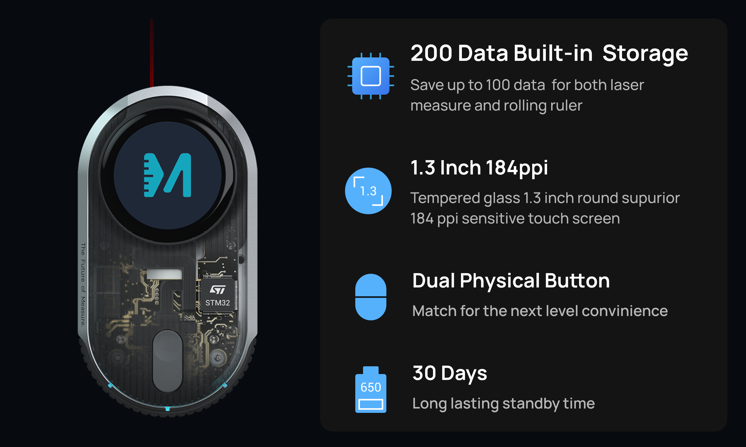 MEAZOR 3D | Advanced Laser Measuring & Floor Plan Tool by Hozo