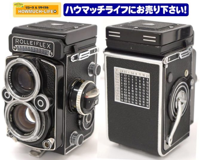 ローライフレックス（Rolleiflex）Carl Zeiss Planar/Heidosmat 80mmF2
