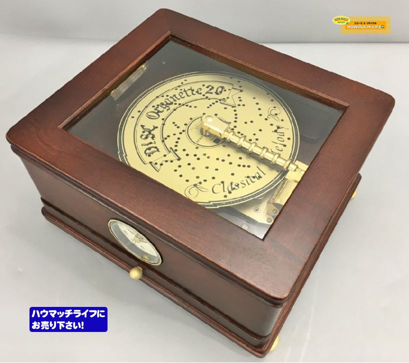 美品】三協精機 ( リズム時計 SANKYO ) 20弁オルゴール オルガニート20