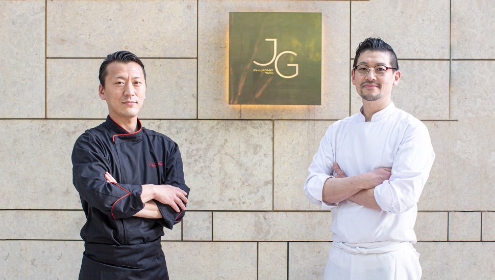 六本木ヒルズ『ジャン・ジョルジュ トウキョウ』の美皿を、『ラトリエ