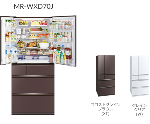 三菱電機冷蔵庫2023年と2022年の型落ち比較まとめ（フレンチドア