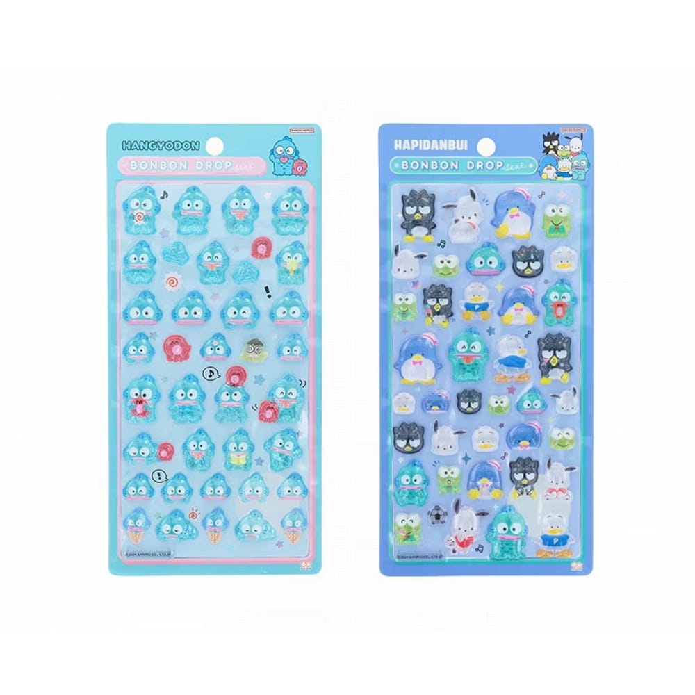 ハンギョドンとはぴだんぶいの「ボンボンドロップシール」が2025年1月