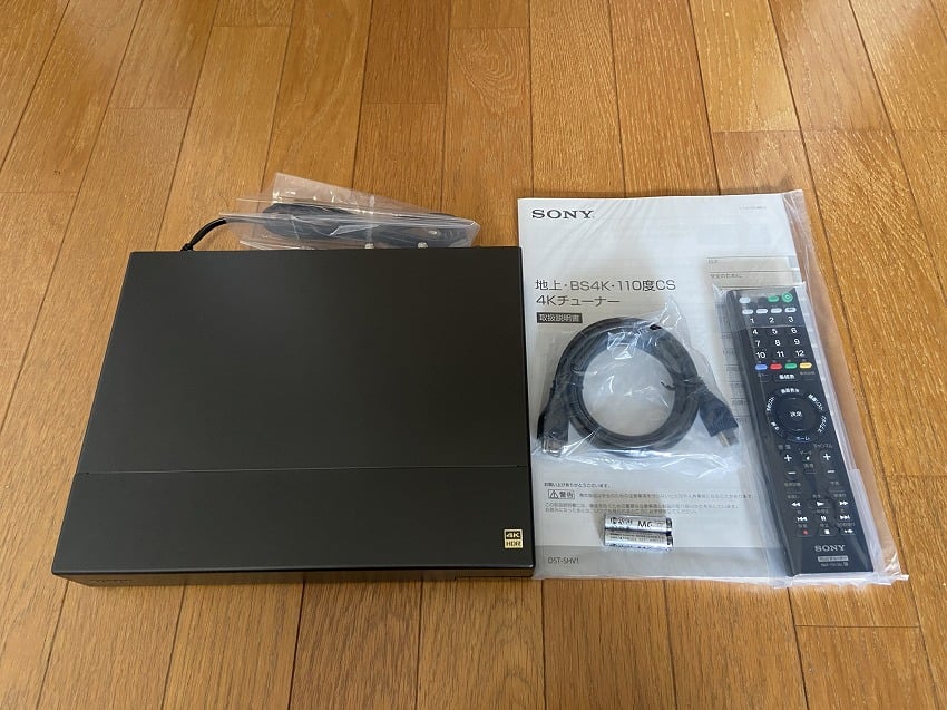 SONY DST-SHV1 感想、レビュー【4Kテレビチューナー】