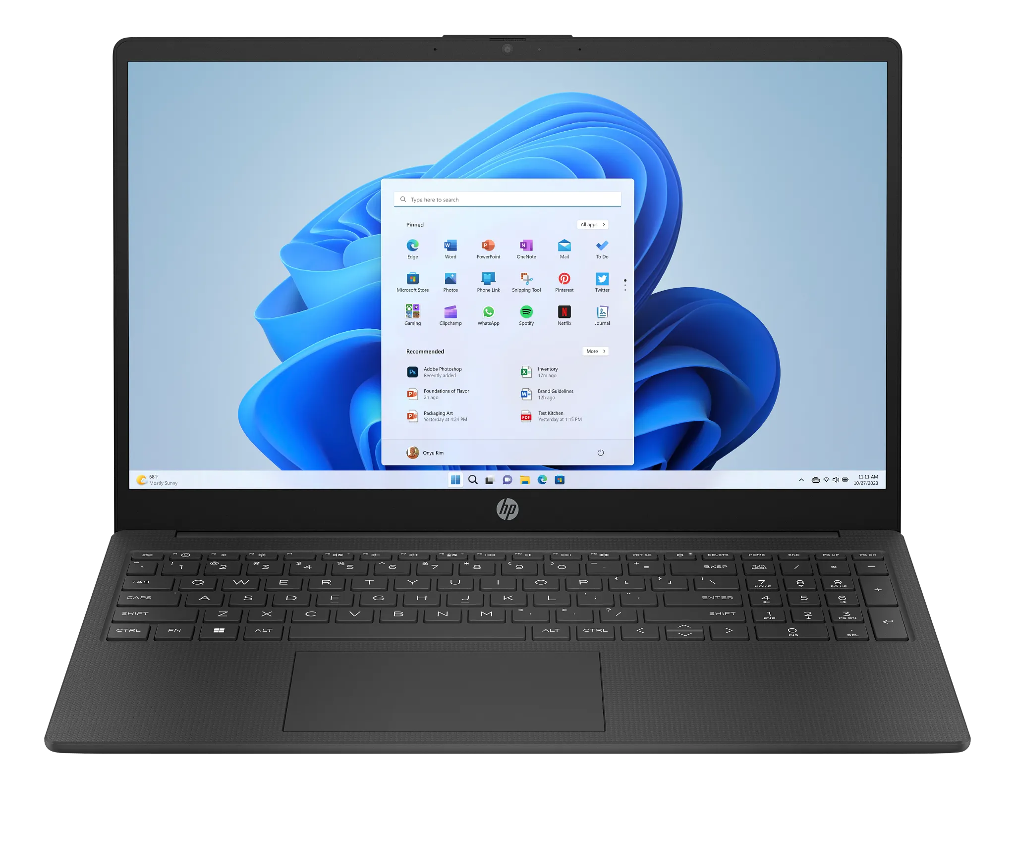 HP Laptop 15-fd1072nr 15.6