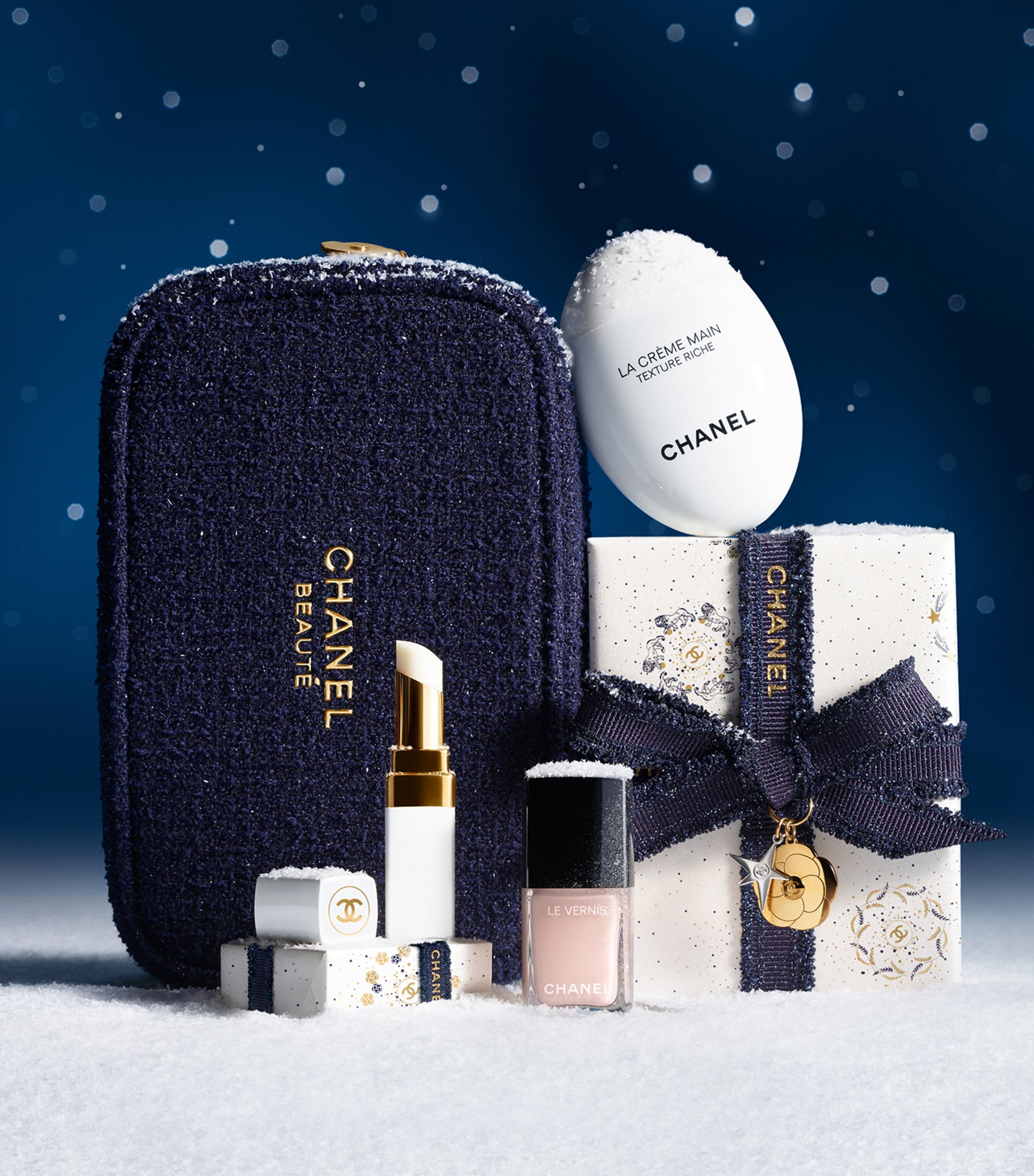 CHANEL The Pampering Hand and Lip Trio | Harrods US