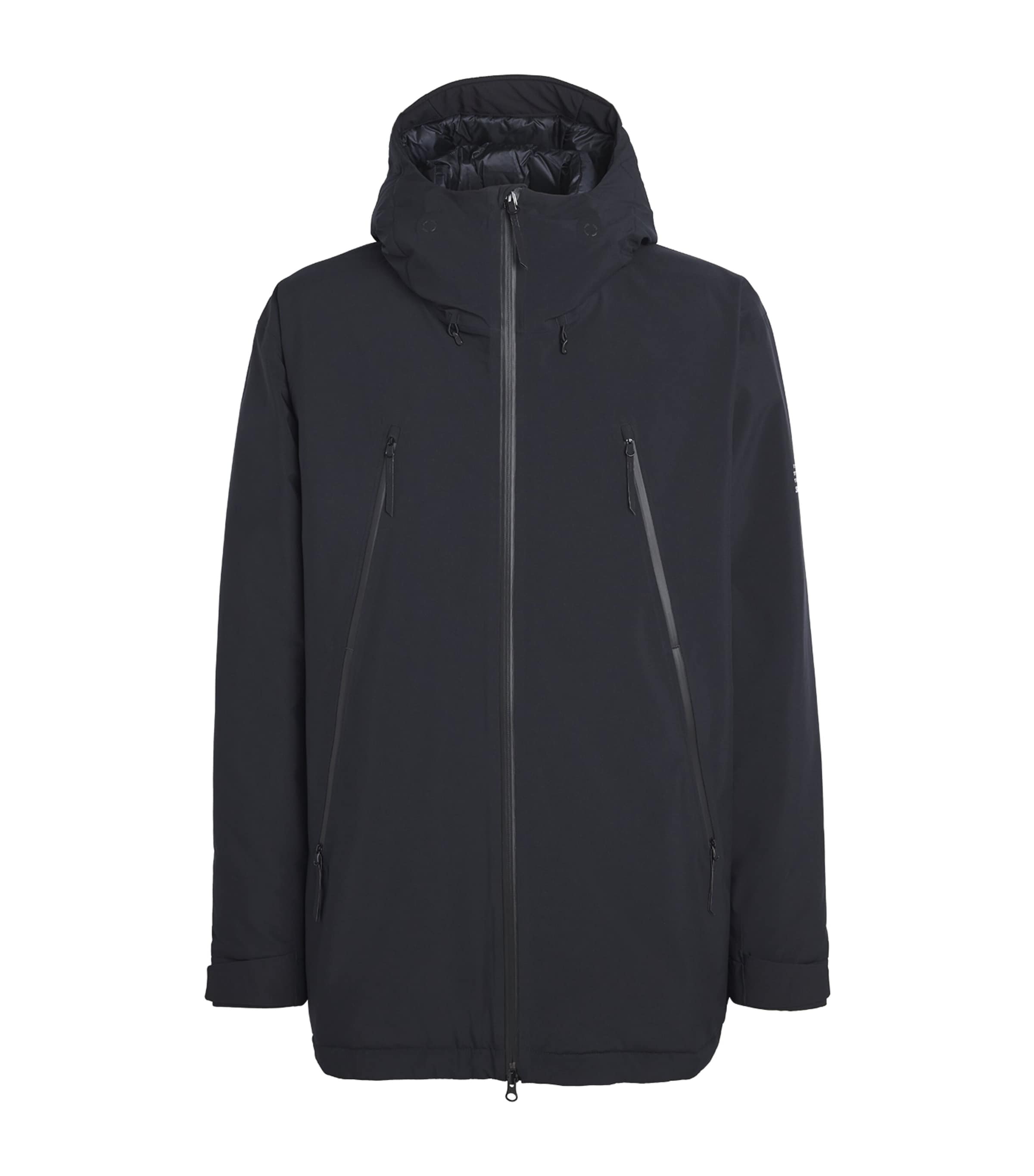 MM6 Maison Margiela Black x Salomon Technical Down Jacket | Harrods UK