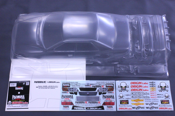 パンドラRC PAB-156 トヨタ チェイサー JZX100 / ORIGIN Labo 未塗装