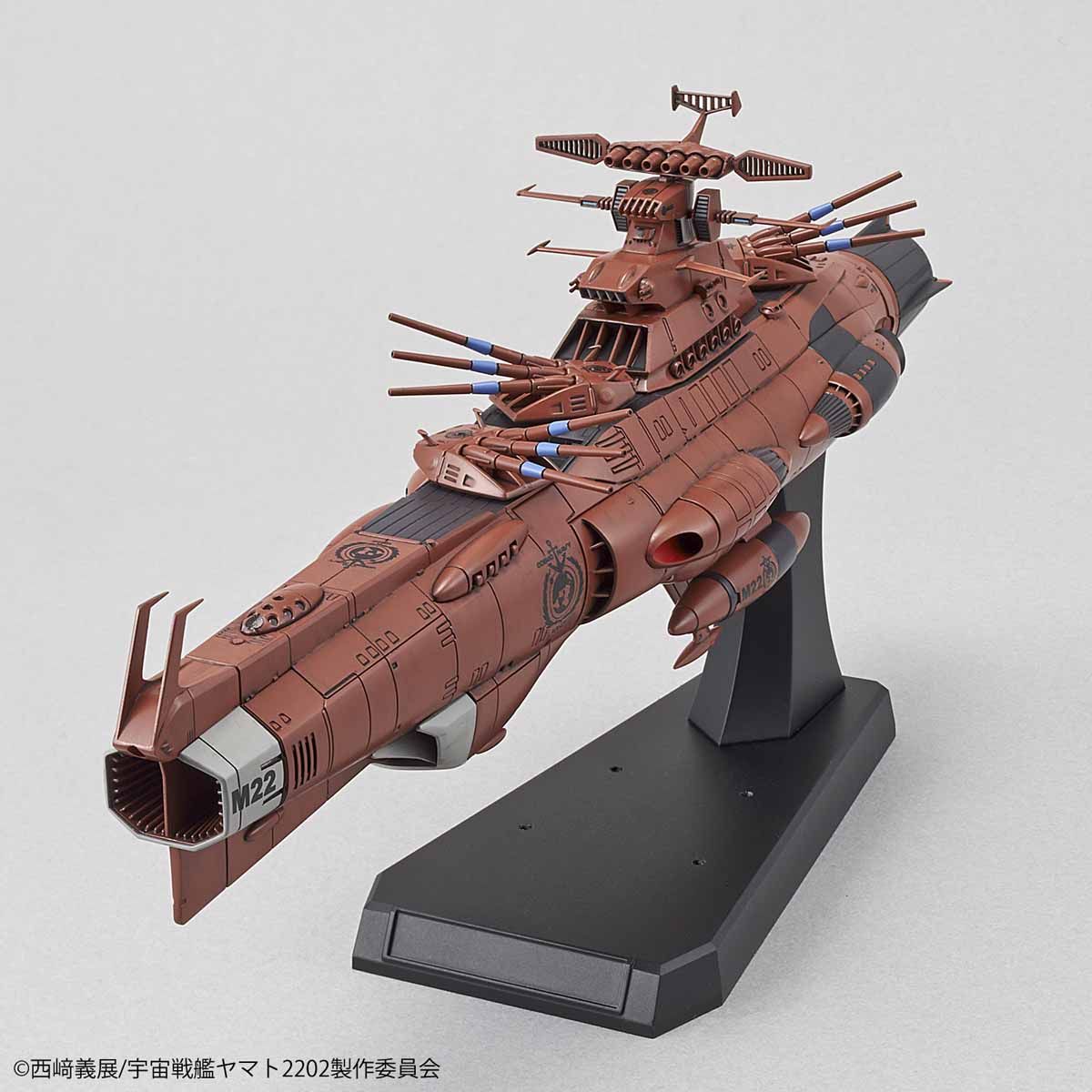 1/1000 地球連邦主力戦艦 ドレッドノート級火星絶対防衛線セット『宇宙