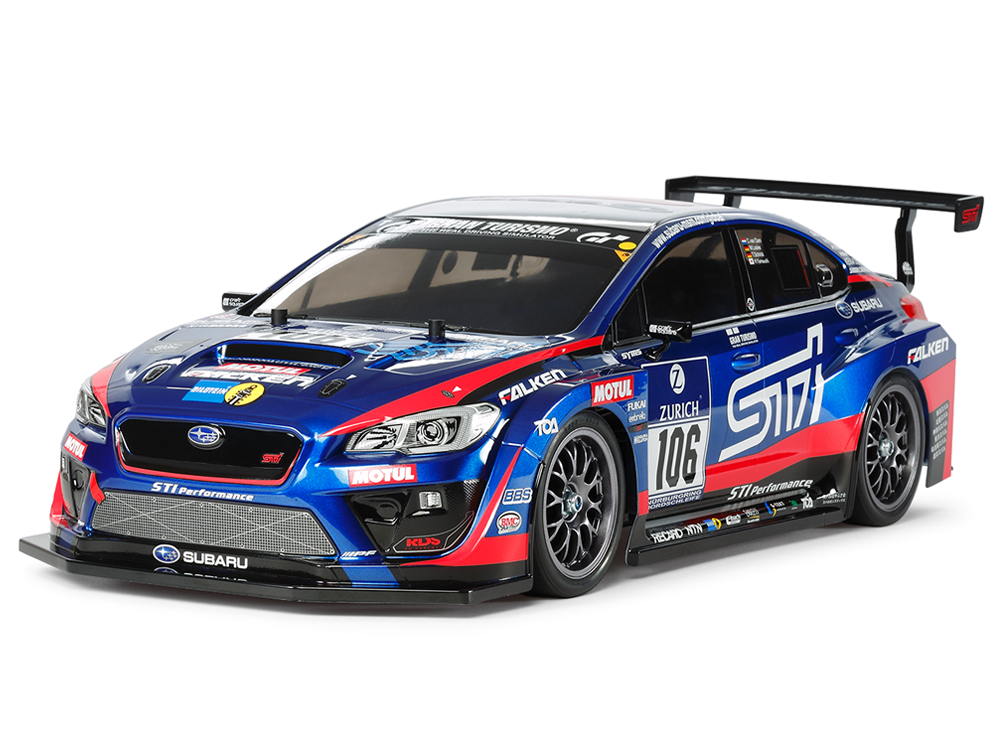 タミヤ 1/10RC SP.1593 SUBARU WRX STI NBRチャレンジ スペアボディ