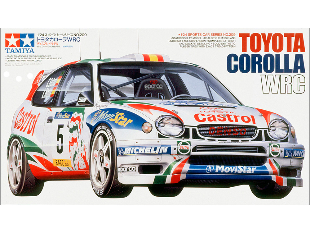 1/24 トヨタ カローラ WRC | 鉄道模型・プラモデル・ラジコン・ガン