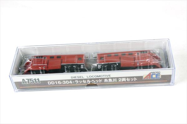 マイクロエース A7511 DD16-304・ラッセルヘッド 糸魚川 2両セット