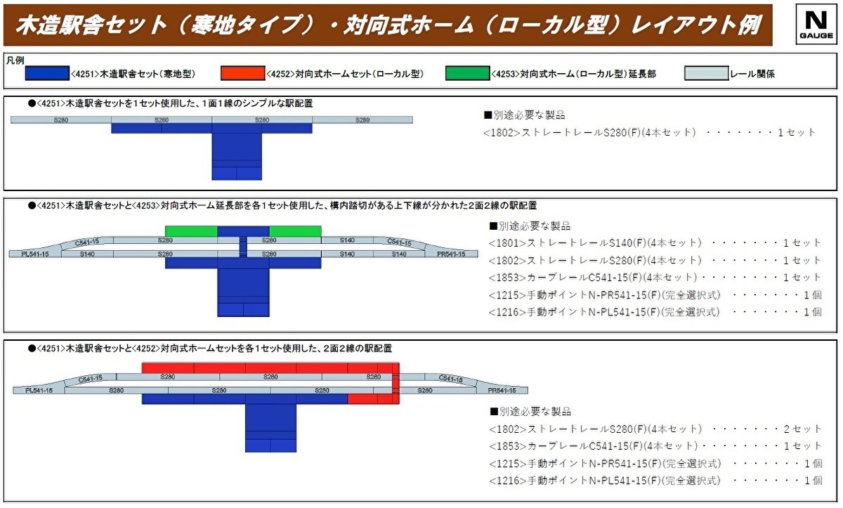 トミックス 4251 木造駅舎セット 寒地タイプ Nゲージ | 鉄道模型 通販