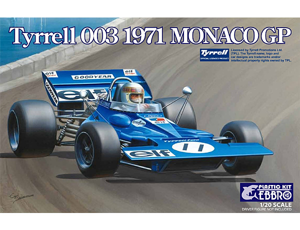 1/20 Tyrrell 003 Monaco GP 1971 | 鉄道模型・プラモデル・ラジコン