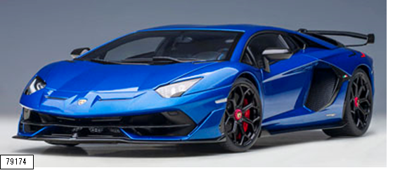 1/18 ランボルギーニ アヴェンタドール SVJ （メタリック・ブルー