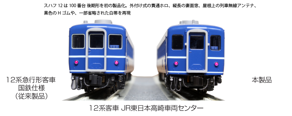 KATO 10-1720 12系客車 JR東日本高崎車両センター 7両セット | 鉄道
