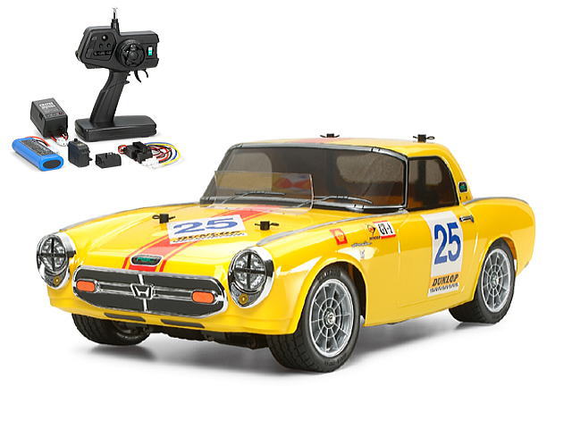 タミヤ Honda S800 レーシング（M-05シャーシ）フルセット No57064