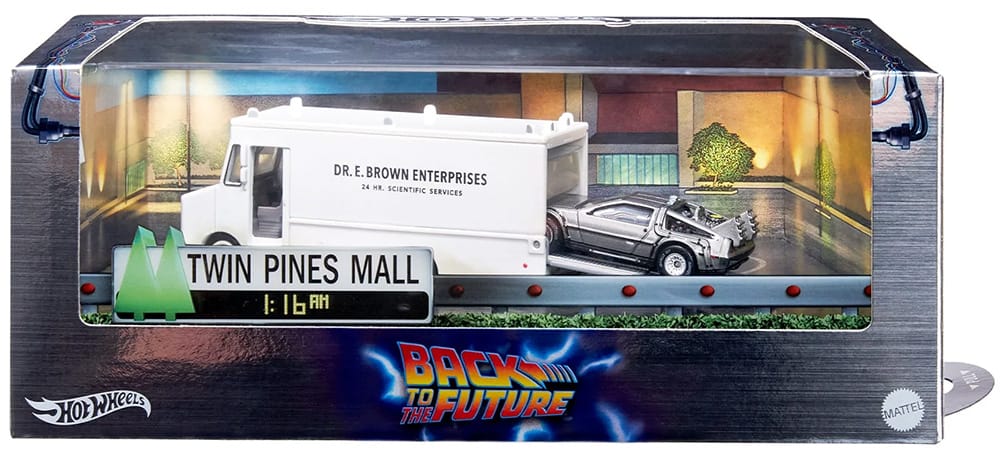 Hot Wheels Back to the Future 40th Anniversary Set