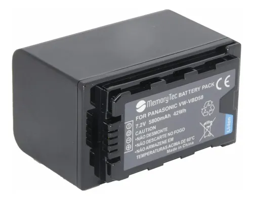1bateria Vw-vbd58 Para Panasonic | MercadoLivre