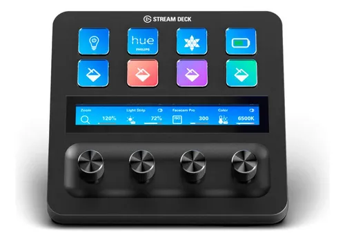 Elgato Stream Deck Plus LCD Multifunção 8 Teclas | MercadoLivre