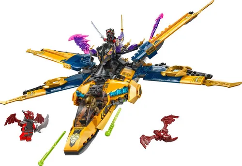 Lego 71833 Ninjago - Superjato Da Tempestade Do Ras E Arin