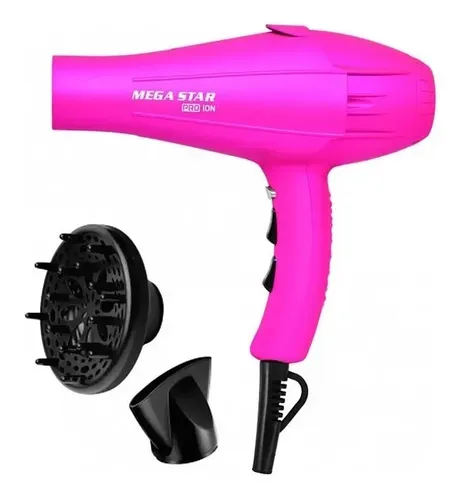 Secador De Cabelos Profissional 8000w Mega Star Super Turbo