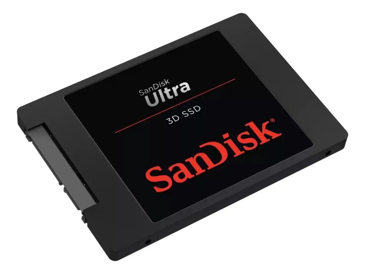 Ssd Sandisk Ultra 3d De 1tb Sata Iii 3d Nand Leitura Sequencial