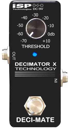 Pedal Isp Deci-mate Micro Decimator Noise Reductor Usa Preto