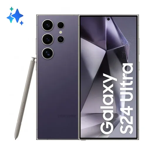 Samsung Galaxy S24 Ultra 5G Dual SIM 512 GB titânio-violeta 12 GB