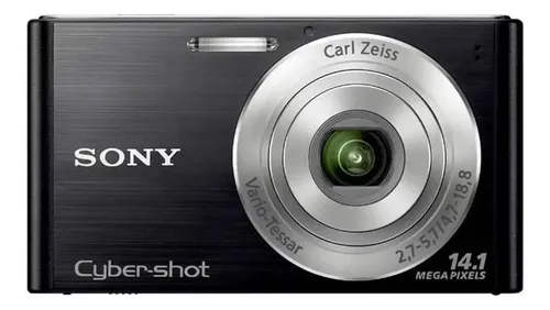 Câmera Digital Sony Cyber Shot 14.1 Mega Pixels Cybershot Preto