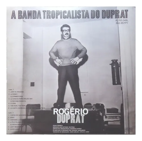 Lp Rogério Duprat Banda Tropicalista Duprat 1968br Reedição Lp