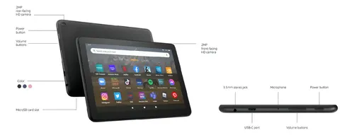 Tablet Amazon Fire Hd 8 32gb 2gb Ram 6 Núcleos 2022 | Frete grátis