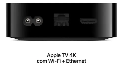 Apple Tv 4k (3ª Geração) Wi-fi + Ethernet 128gb Preto Siri Remote