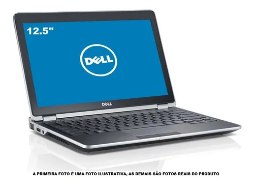 Notebook Dell Latitude E6230 Core I7 3520 8gb 240gb Ssd Hdmi Preto