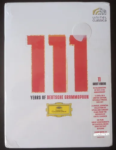 111 Years Of Deutsche Grammophon - Box 13 Dvds Ed. Limitada Edição