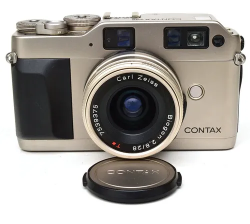 Câmera Contax G1 + Carl Zeiss 28mm F/2.8 - Usada | MercadoLivre