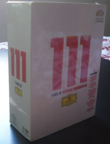111 Years Of Deutsche Grammophon - Box 13 Dvds Ed. Limitada Edição