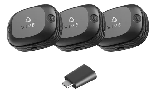 Paquete Vive Ultimate Tracker 3 Unidades + Dongle Usb-c