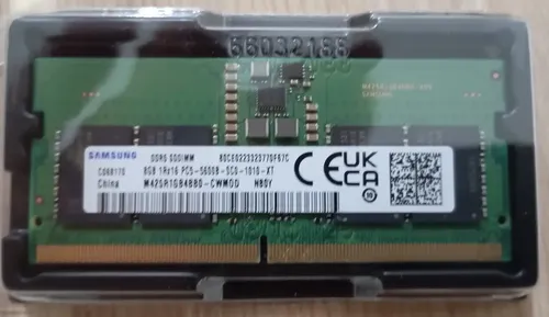 Memória Ram Samsung Ddr5 8gb 5600 MHz - Notebook | Parcelamento