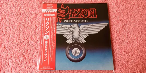 Saxon - Wheels Of Steel (8 Bonus) Mini Lp Cd Japan Shm Cd Shm Cd