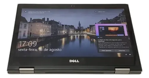 Notebook Dell Inspiron 13 P69g I7-7500u 4gb Ssd 240gb W10p Cinza