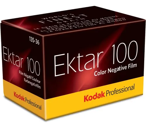 Filme Fotográfico Kodak Ektar 100 Color Negative - 35mm | Frete grátis