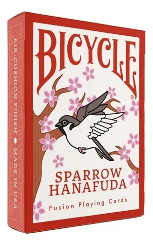 Playing Card Deck Bicycle Sparrow Hanafuda Fusion Edition