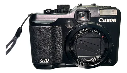 Camera Canon G10 Powershot Seminova Nfe Garantia Preto | MercadoLivre