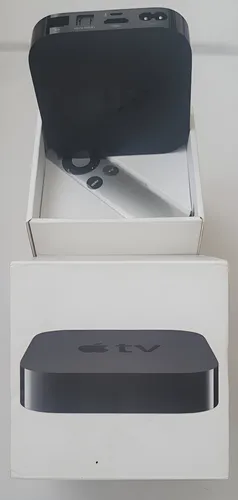 Apple Tv 3ª Geração Full Hd Airplay - Md199bz/a A1469 Preto Padrão