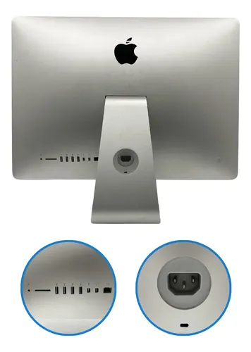 Apple Imac A1418 21,5'' 2013 Core I5 Quad-core 8gb 960gb Prateado